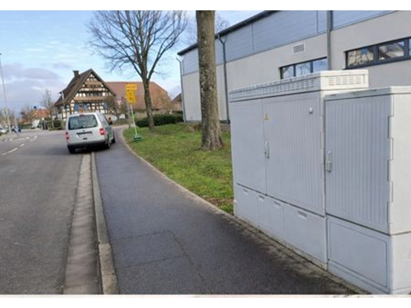 Schaltschrankwerbung Freiburger Str. 2 Reute 1