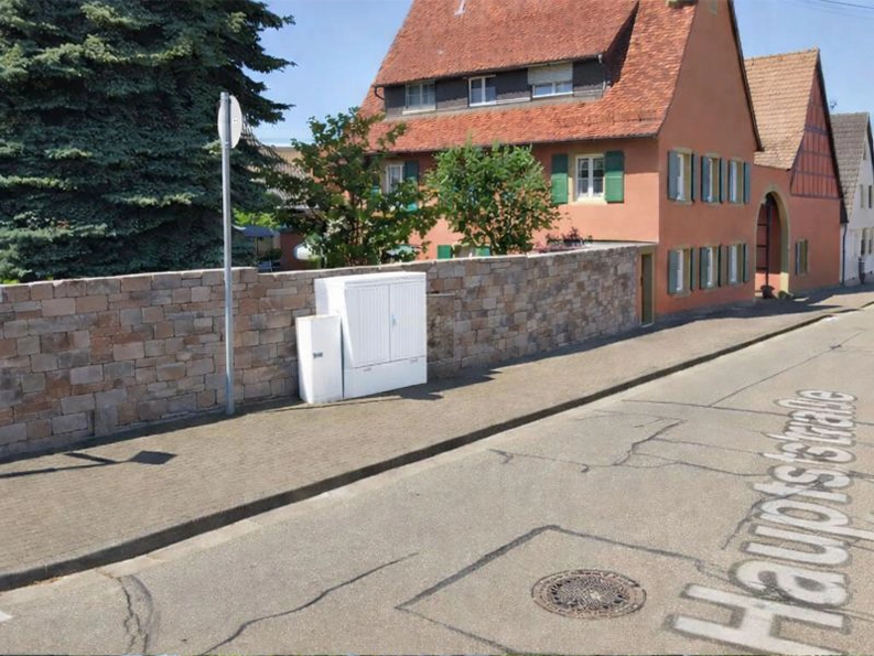 Schaltschrankwerbung Hauptstr. 22 Mengen Schallstadt 1