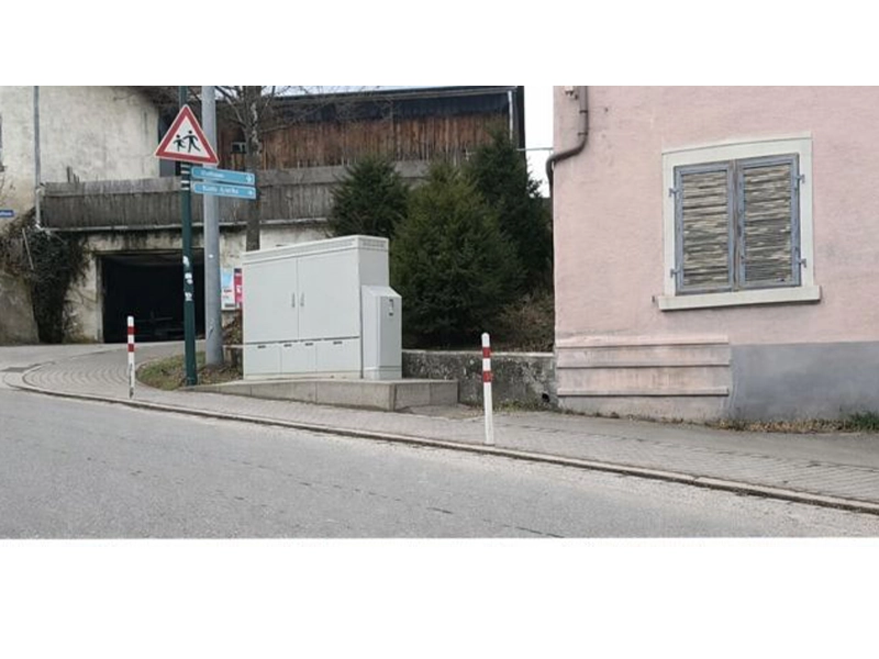 Schaltschrankwerbung Webergasse 2 Stockach Wahlwies 1