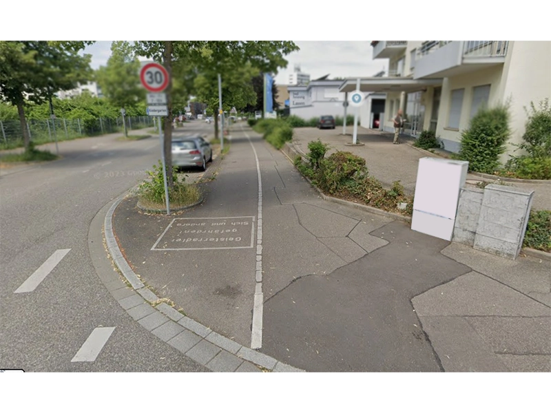 Schaltschrankwerbung Wiesentalstr. 25 Freiburg 1