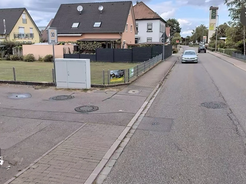 Schaltschrankwerbung Rosenweg 4 March 1